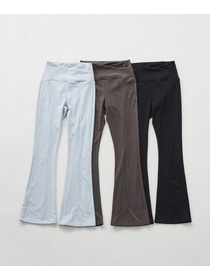 【Julier】YOGA FITフレアレギンス/UVカット・吸汗速乾・ホットヨガ対応・水着・水陸両用 詳細画像 ブラック 9