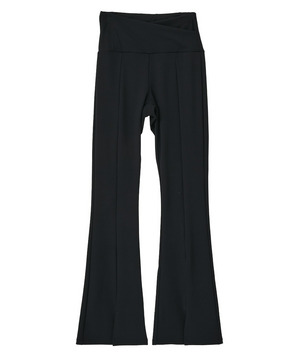 【Julier】YOGA FITフレアレギンス/UVカット・吸汗速乾・ホットヨガ対応・水着・水陸両用 詳細画像 ブラック 1