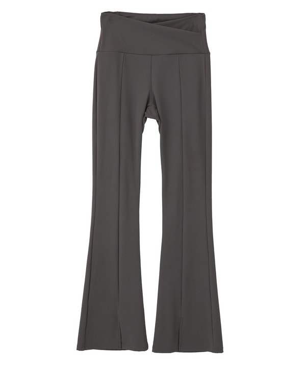 YOGA FITフレアレギンス/UVカット・吸汗速乾・ホットヨガ対応・水着・水陸両用 詳細画像 グレー 2