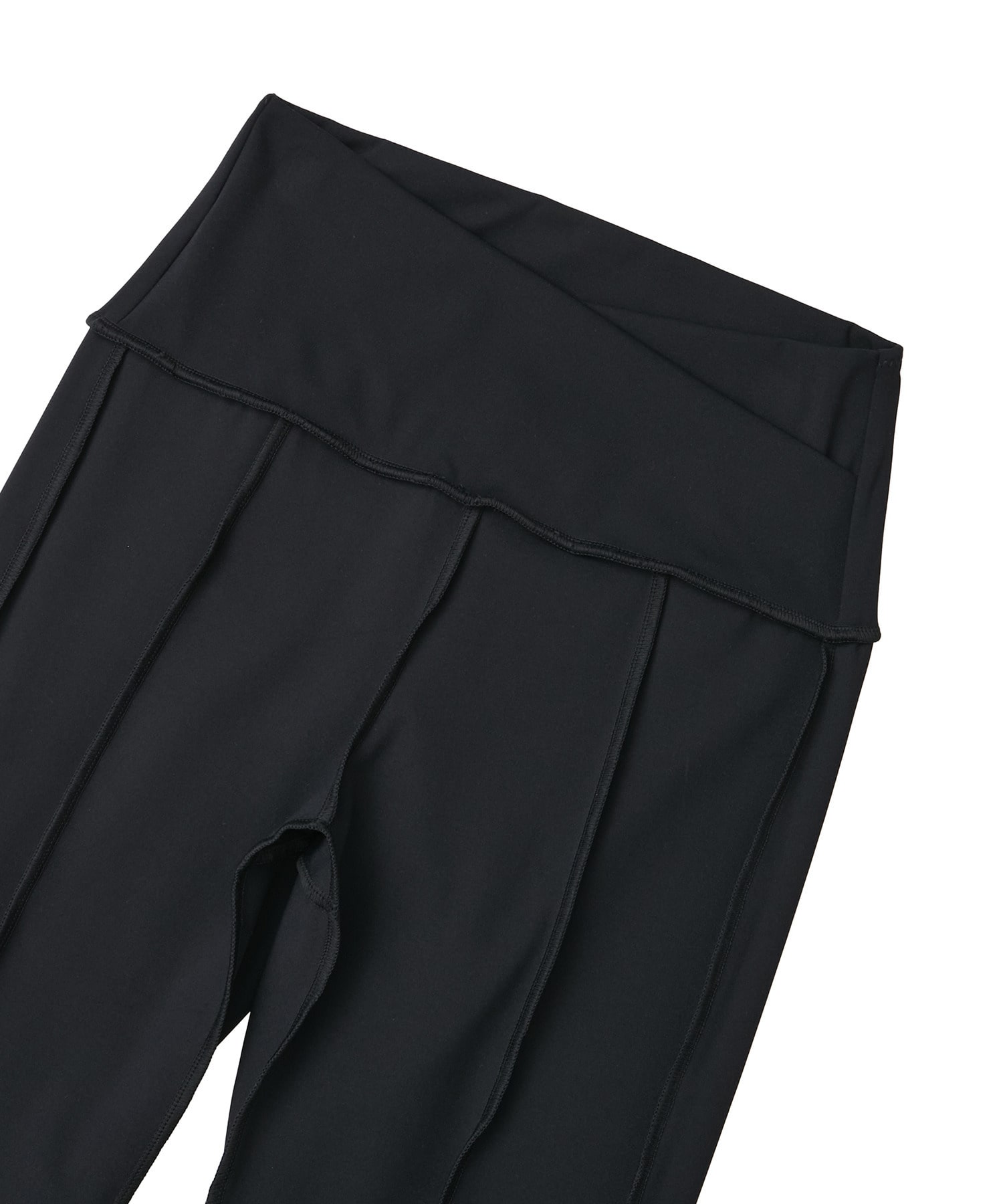 【Julier】YOGA FITフレアレギンス/UVカット・吸汗速乾・ホットヨガ対応・水着・水陸両用 詳細画像 ブラック 17