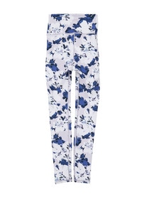 【Julier】flash flowerプリントレギンス/UVカット・吸汗速乾・ホットヨガ対応・水着・水陸両用 詳細画像 ブルー 10