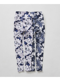 【Julier】flash flowerプリントレギンス/UVカット・吸汗速乾・ホットヨガ対応・水着・水陸両用 詳細画像 ブルー 8