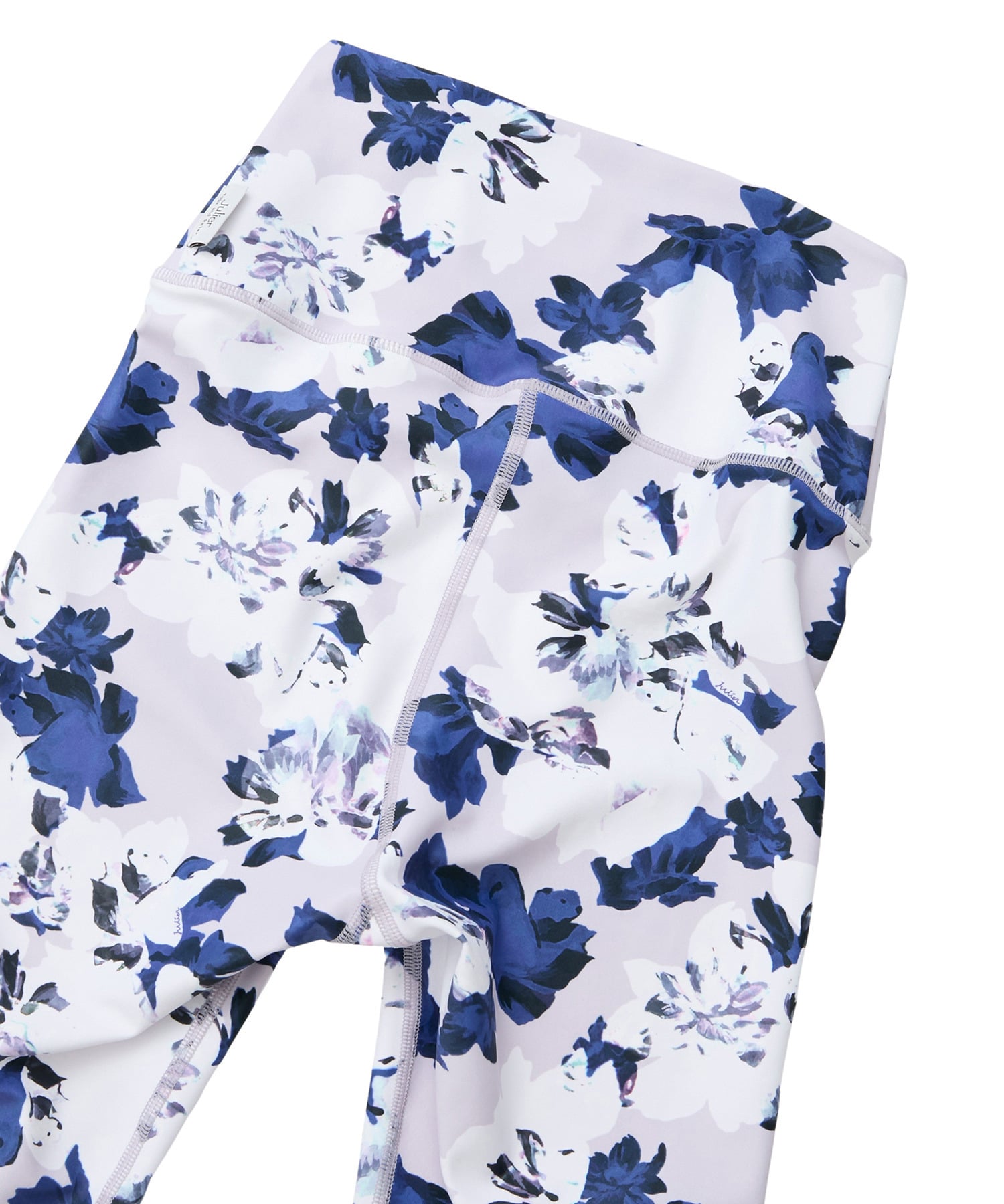 【Julier】flash flowerプリントレギンス/UVカット・吸汗速乾・ホットヨガ対応・水着・水陸両用 詳細画像 ブルー 12