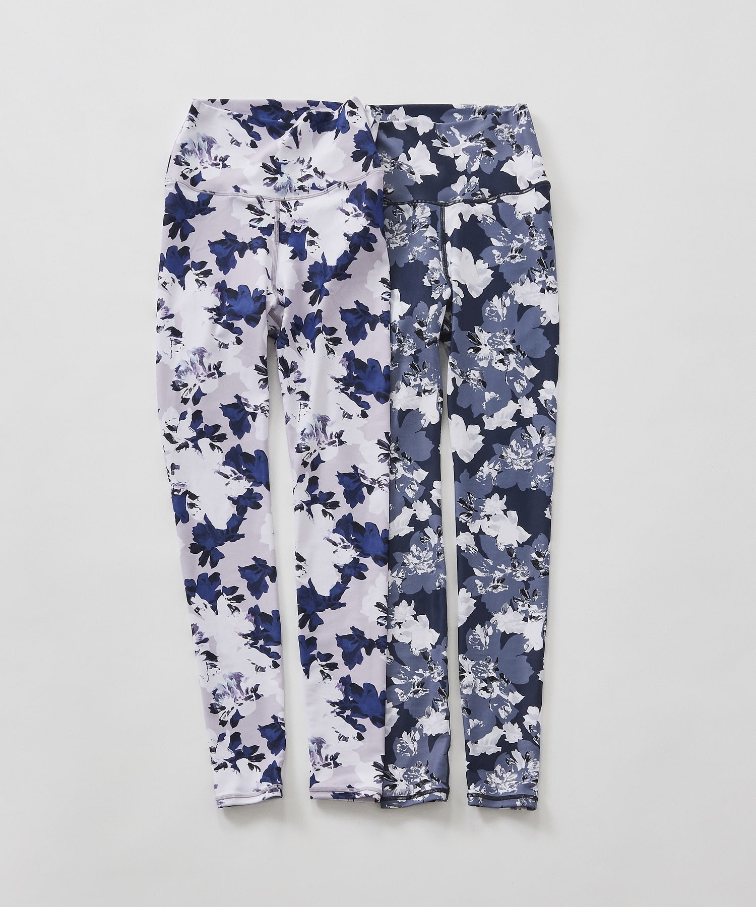 【Julier】flash flowerプリントレギンス/UVカット・吸汗速乾・ホットヨガ対応・水着・水陸両用 詳細画像 ブルー 9