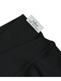 【Julier】エコシーベア天フレアレギンス/エコ・UVカット・ホットヨガ対応・ラッシュガード  詳細画像 ブラック 12