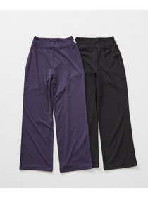 【Julier】エコシーベア天フレアレギンス/エコ・UVカット・ホットヨガ対応・ラッシュガード  詳細画像 ブラック 9