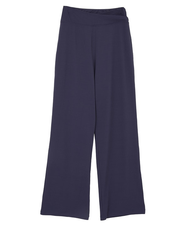 エコシーベア天フレアレギンス/エコ・UVカット・ホットヨガ対応・ラッシュガード  詳細画像 パープル 2