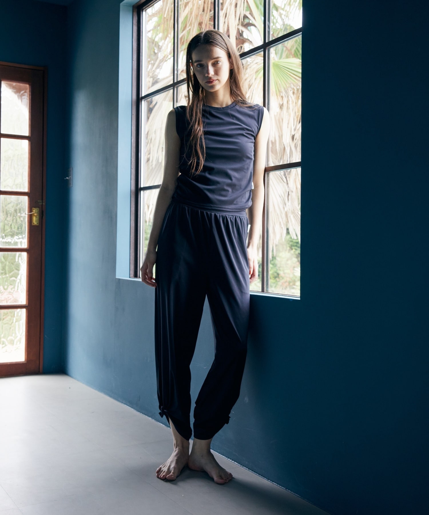 【Julier】アクティブフロー2WAYパンツ/UVカット・吸汗速乾・ハイストレッチ 詳細画像 ブラック 10