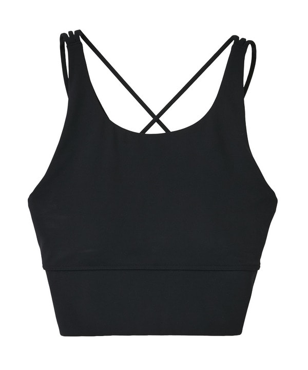 【定番】YOGA FITショートトップス/パット付き・UVカット・吸汗速乾・ホットヨガ対応・水着・水陸両用 詳細画像 ブラック 1