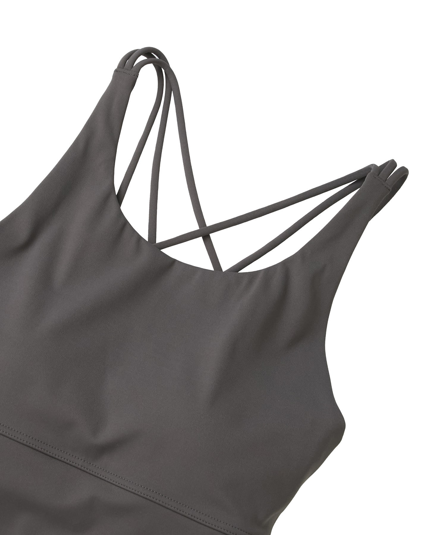 【Julier】【定番】YOGA FITショートトップス/パット付き・UVカット・吸汗速乾・ホットヨガ対応・水着・水陸両用 詳細画像 ブラック 11