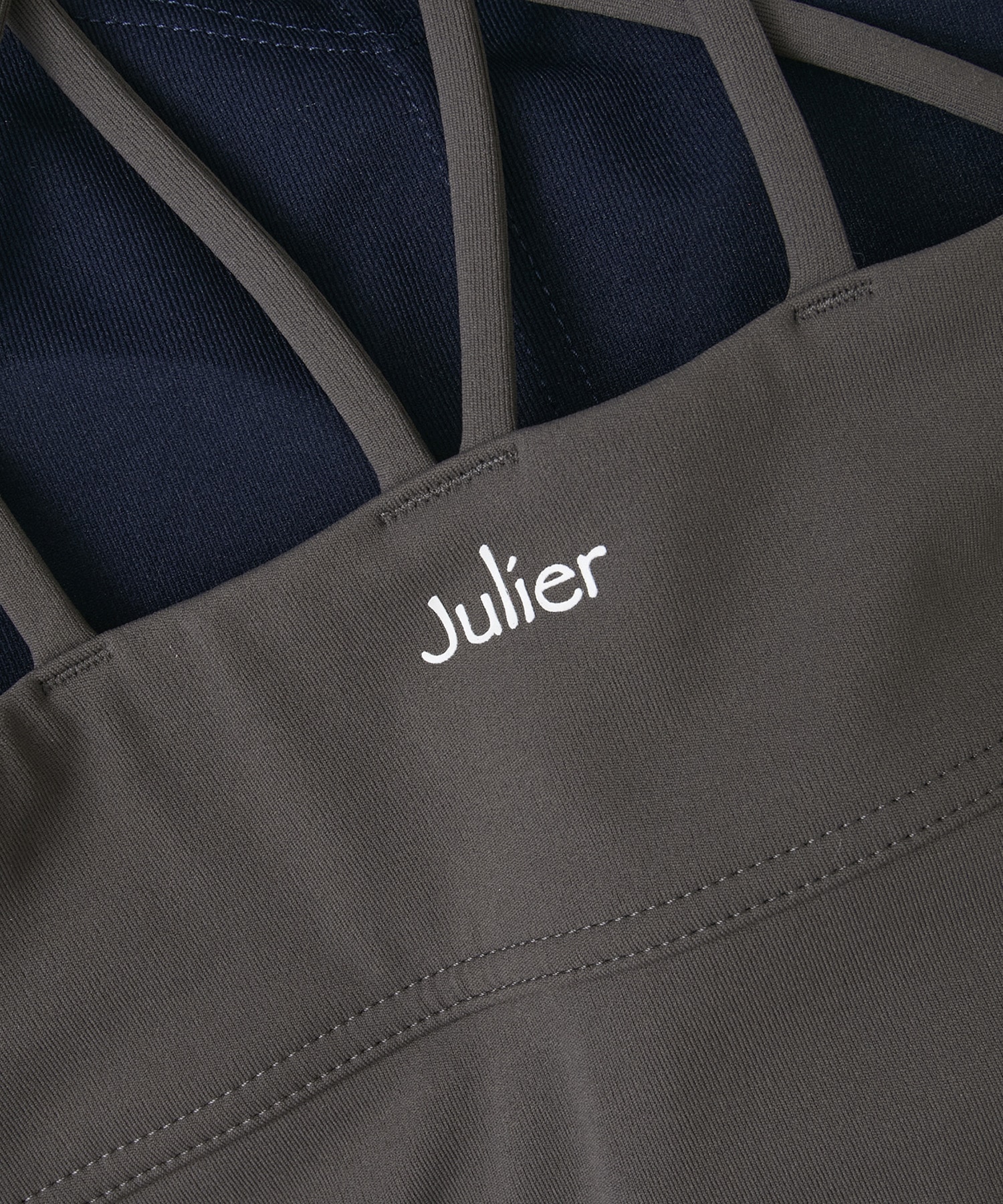 【Julier】【定番】YOGA FITショートトップス/パット付き・UVカット・吸汗速乾・ホットヨガ対応・水着・水陸両用 詳細画像 ブラック 13