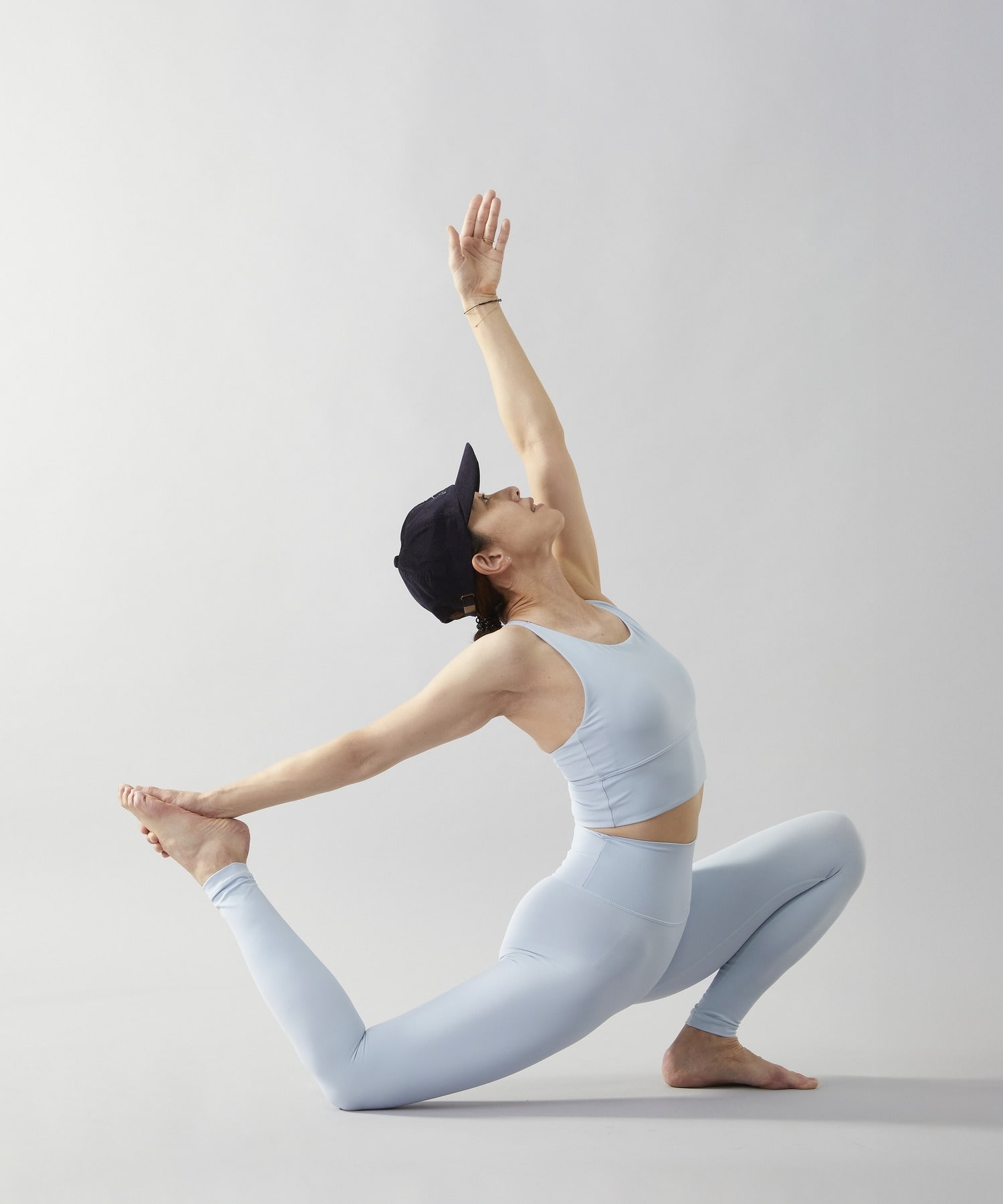 【Julier】【定番】YOGA FITショートトップス/パット付き・UVカット・吸汗速乾・ホットヨガ対応・水着・水陸両用 詳細画像 ブラック 22