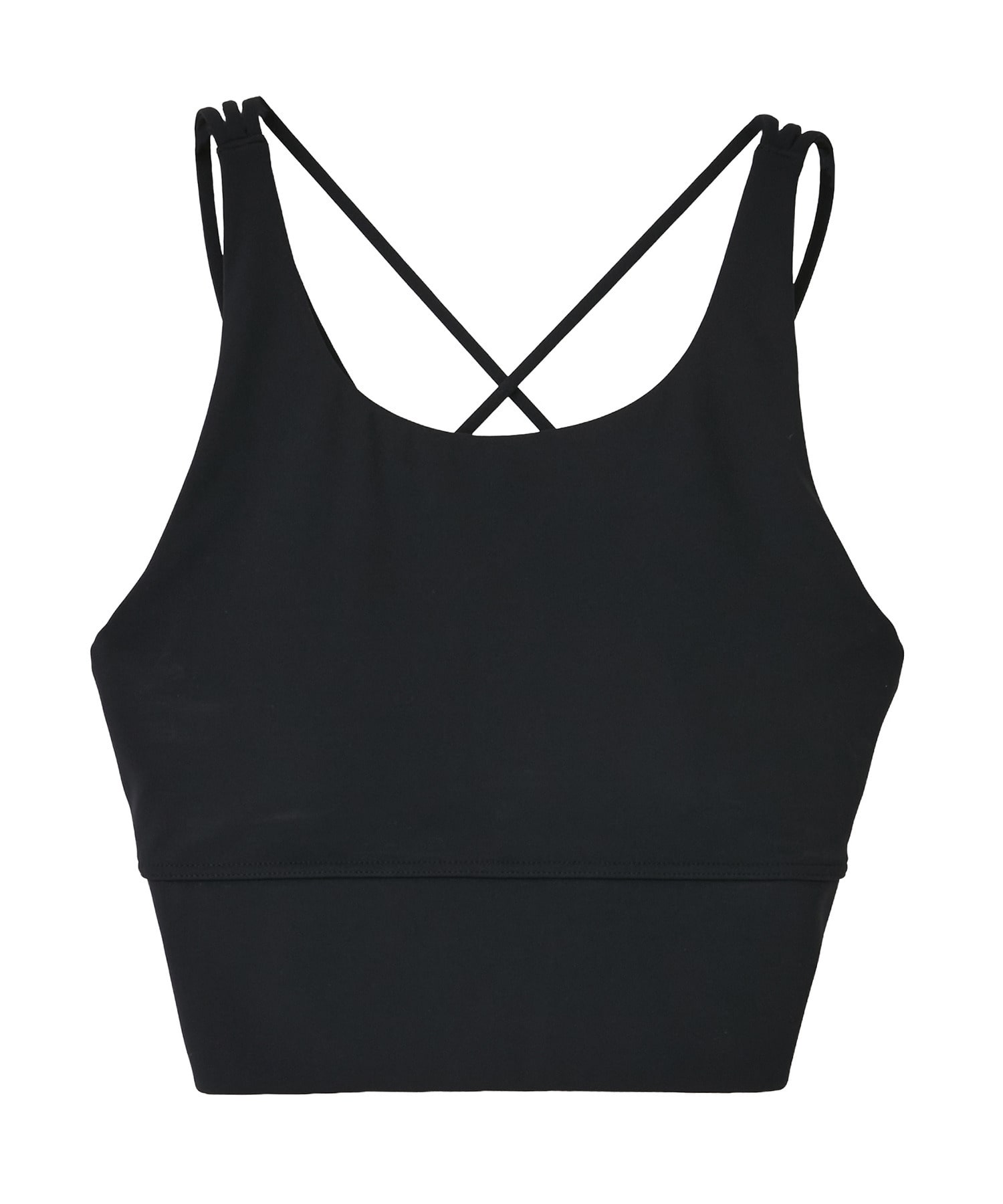 【Julier】【定番】YOGA FITショートトップス/パット付き・UVカット・吸汗速乾・ホットヨガ対応・水着・水陸両用 詳細画像 ブラック 1