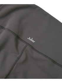 【Julier】【定番】YOGA FITレギンス/UVカット・吸汗速乾・ホットヨガ対応・水着・水陸両用 詳細画像 ブラック 14