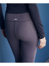 【Julier】【定番】YOGA FITレギンス/UVカット・吸汗速乾・ホットヨガ対応・水着・水陸両用 詳細画像 ブラック 7