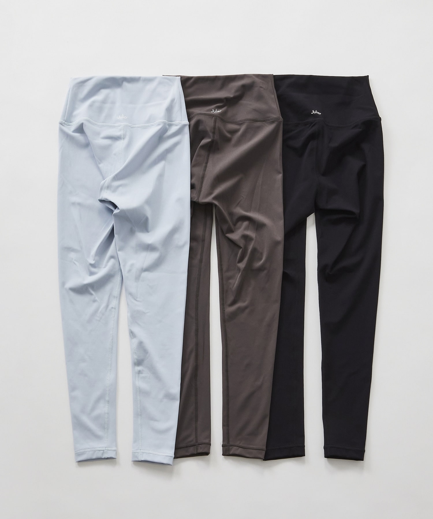 【Julier】【定番】YOGA FITレギンス/UVカット・吸汗速乾・ホットヨガ対応・水着・水陸両用 詳細画像 ブラック 9