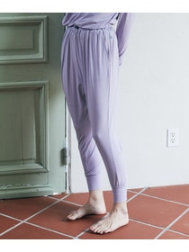 【Julier】【定番】ライトプライムギャザーパンツ/エコ・UVカット・吸汗速乾・ホットヨガ対応・ラッシュガード 詳細画像 ネイビー 1