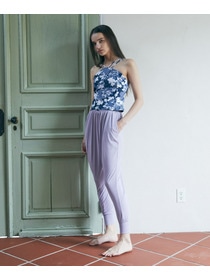 【Julier】【定番】ライトプライムギャザーパンツ/エコ・UVカット・吸汗速乾・ホットヨガ対応・ラッシュガード 詳細画像 ネイビー 4