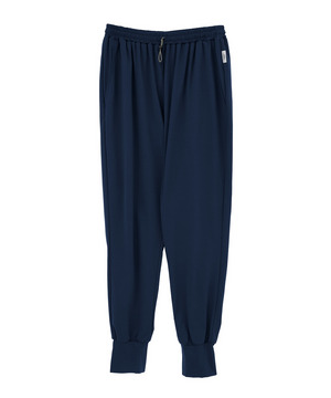 【Julier】【定番】ライトプライムギャザーパンツ/エコ・UVカット・吸汗速乾・ホットヨガ対応・ラッシュガード 詳細画像 ネイビー 1