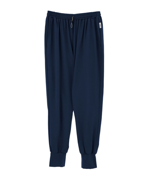 【定番】ライトプライムギャザーパンツ/エコ・UVカット・吸汗速乾・ホットヨガ対応・ラッシュガード 詳細画像 ネイビー 1