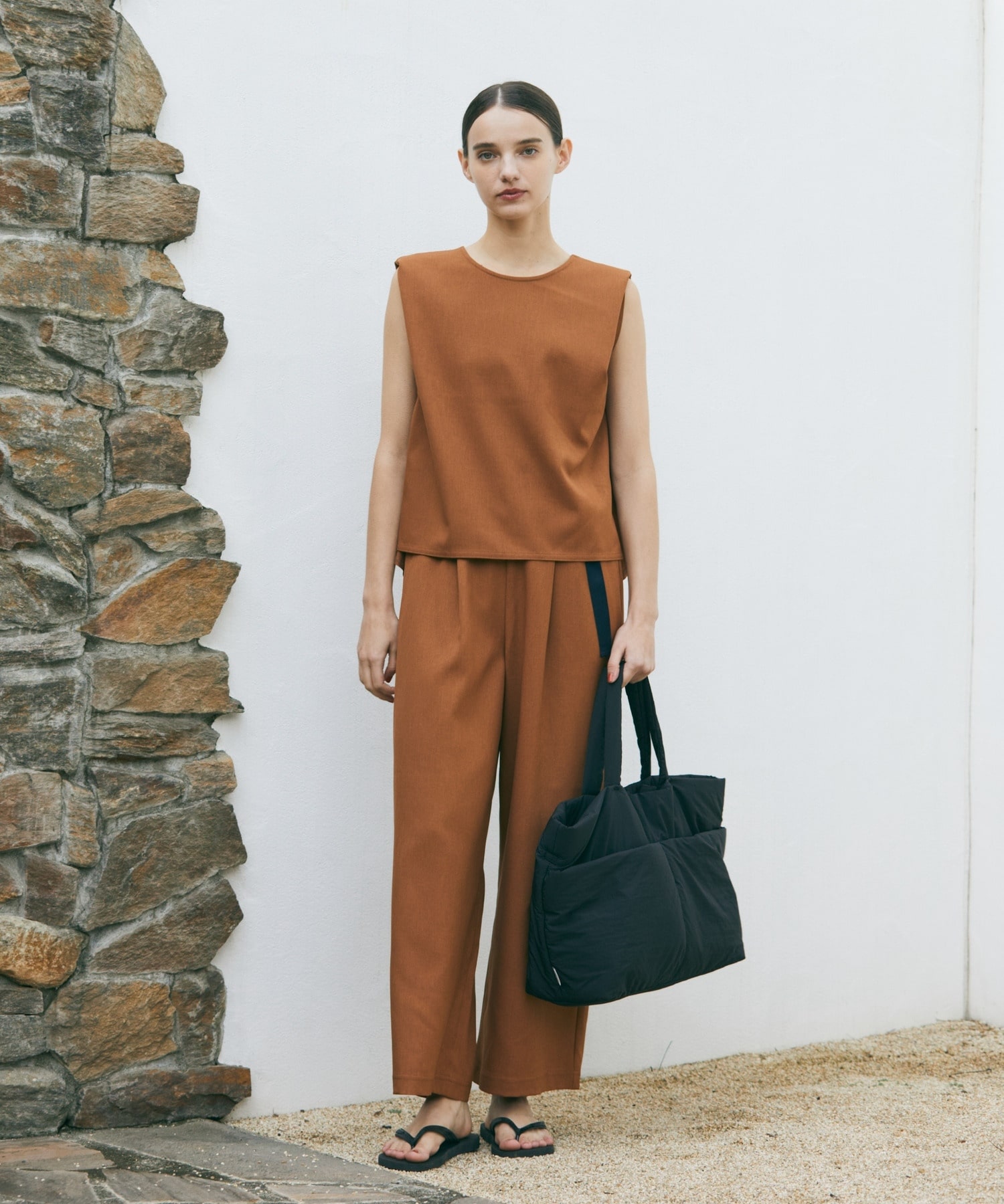 【Julier】ジェントルツイルプルオーバー/UVカット・吸水速乾・接触冷感 詳細画像 ネイビー 4