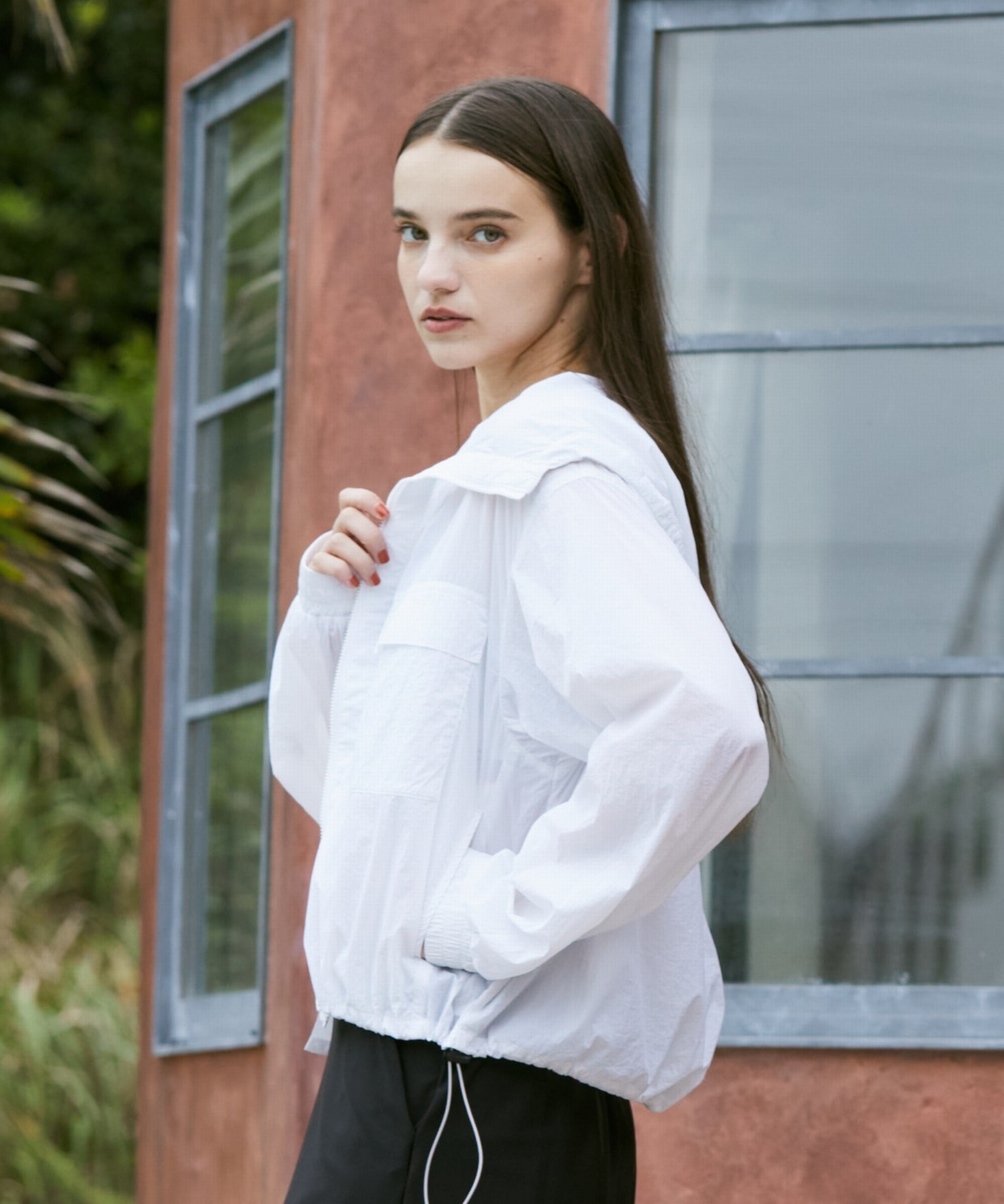 【Julier】ルーセントUV ライトブルゾン 詳細画像 ネイビー 2