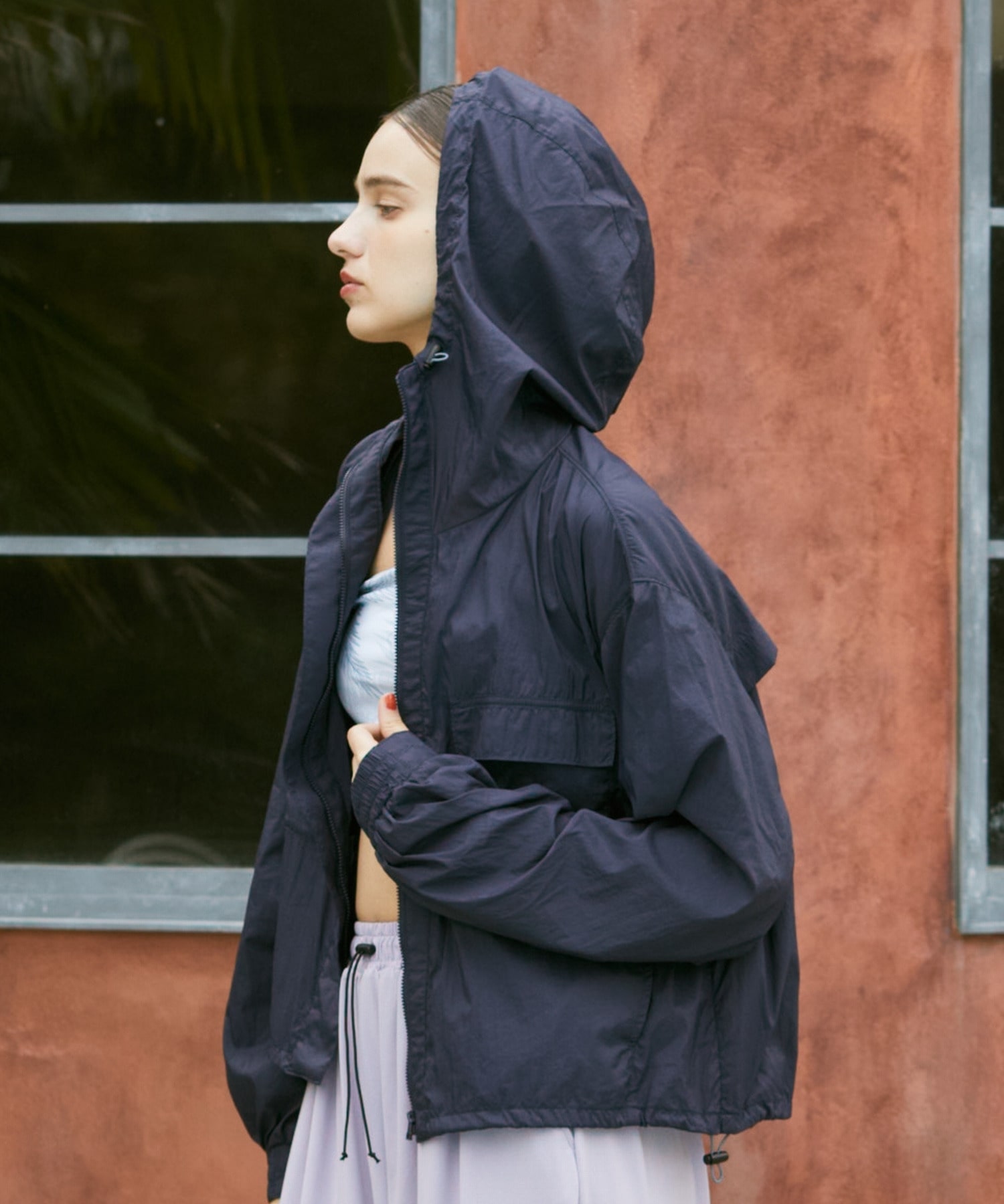 【Julier】ルーセントUV ライトブルゾン 詳細画像 ネイビー 6