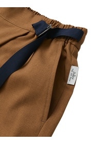 【Julier】ジェントルツイルギャザーパンツ/UVカット・吸水速乾・接触冷感 詳細画像 ネイビー 11