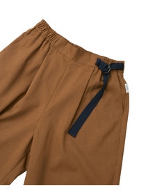 【Julier】ジェントルツイルギャザーパンツ/UVカット・吸水速乾・接触冷感 詳細画像 ネイビー 9