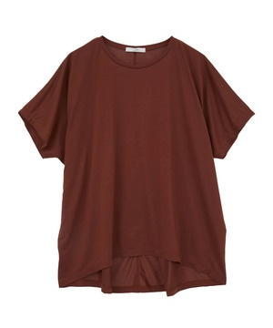 【Julier】マイクロ天竺ワイドTシャツ/エコ・マタニティ対応 詳細画像 ブラウン 2