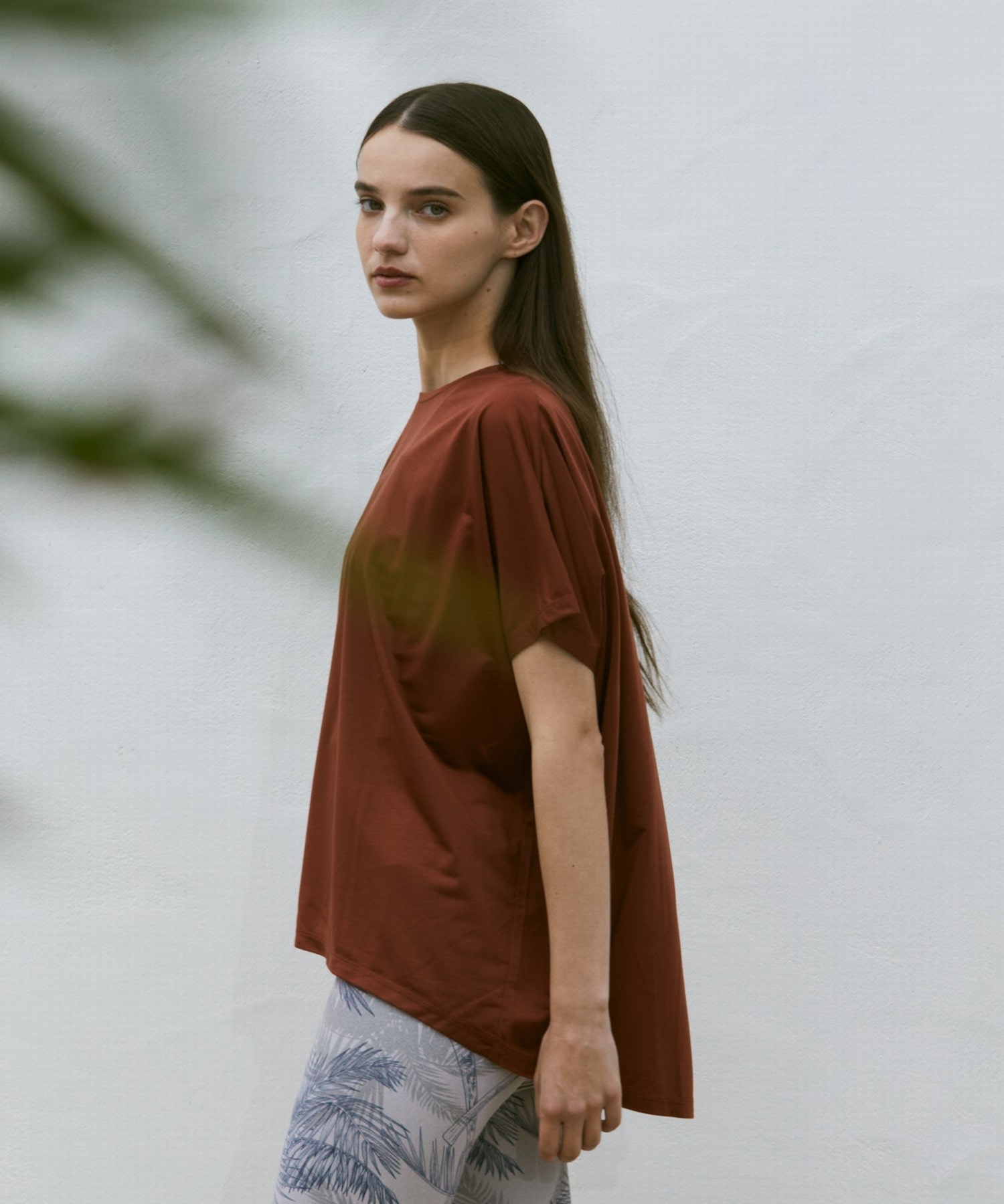 【Julier】マイクロ天竺ワイドTシャツ/エコ・マタニティ対応 詳細画像 ブラック 1