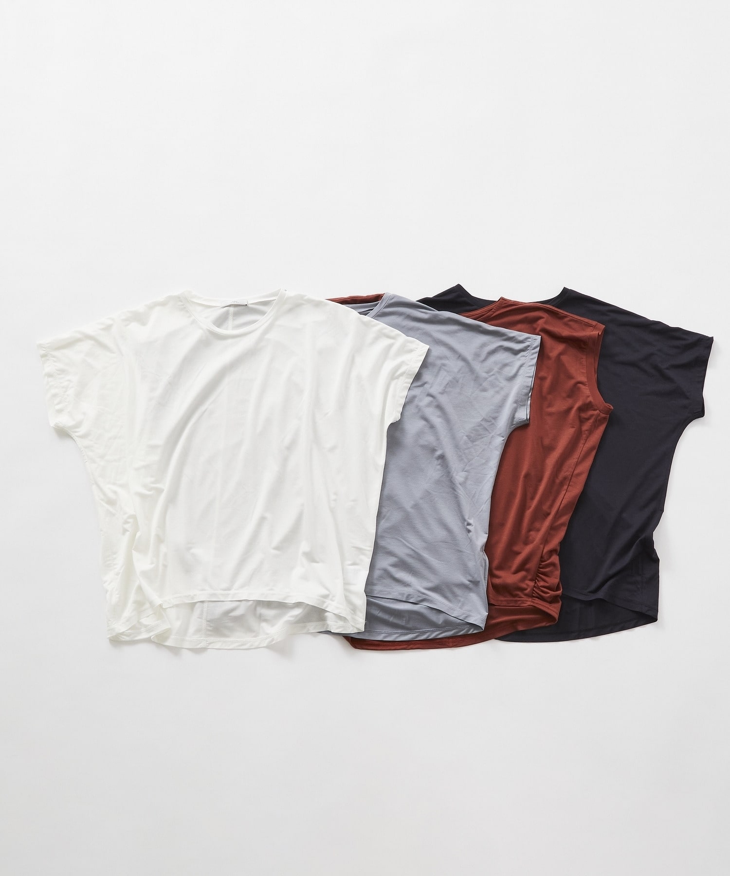 【Julier】マイクロ天竺ワイドTシャツ/エコ・マタニティ対応 詳細画像 ブラック 6