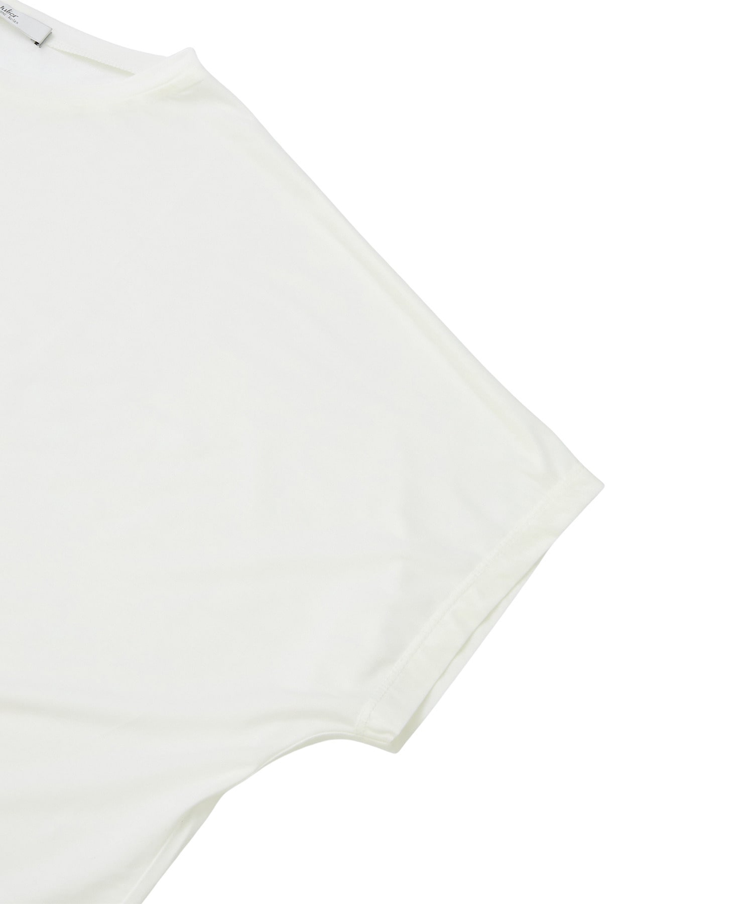 【Julier】マイクロ天竺ワイドTシャツ/エコ・マタニティ対応 詳細画像 ブラック 9