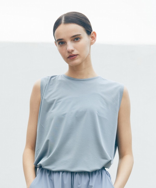 【Julier】マイクロ天竺タックプルオーバー/エコ