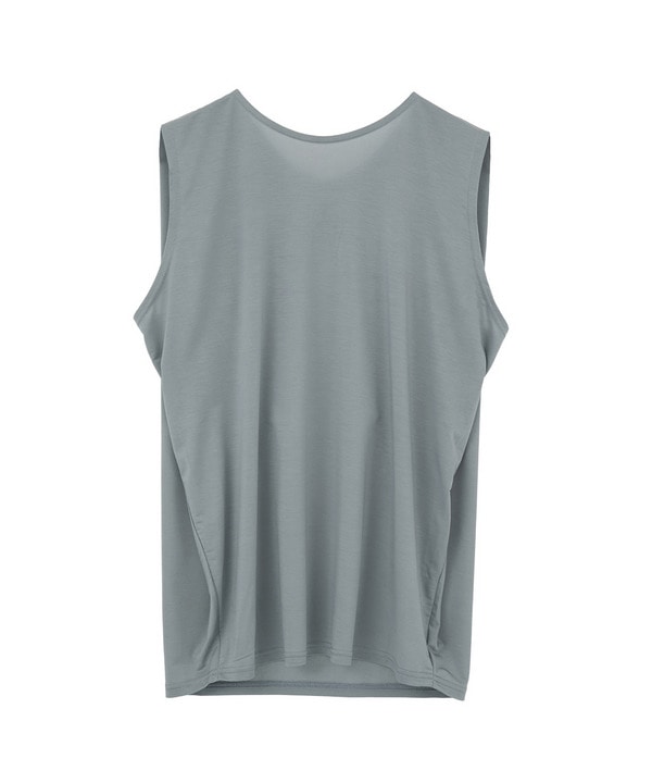 マイクロ天竺タックプルオーバー/エコ 詳細画像 ライトブルーグレー 2