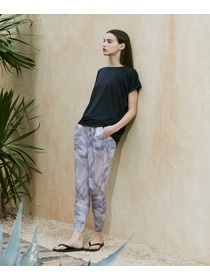 【Julier】マイクロ天竺ドレープトップス/エコ・マタニティ対応 詳細画像 ブラウン 3