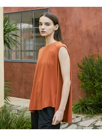 【Julier】フロウスムースフレアプルオーバー/UVカット・接触冷感 詳細画像 ブラウン 1