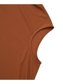 【Julier】フロウスムースフレアプルオーバー/UVカット・接触冷感 詳細画像 ブラウン 11