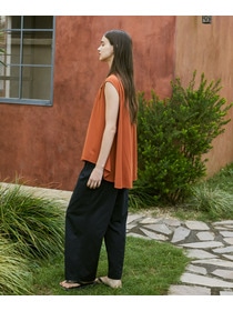 【Julier】フロウスムースフレアプルオーバー/UVカット・接触冷感 詳細画像 ブラウン 5