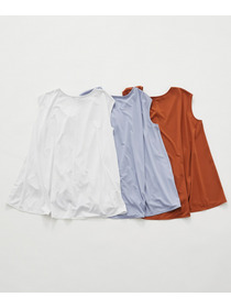 【Julier】フロウスムースフレアプルオーバー/UVカット・接触冷感 詳細画像 ブラウン 7