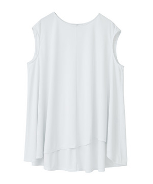 【Julier】フロウスムースフレアプルオーバー/UVカット・接触冷感 詳細画像 オフホワイト 1