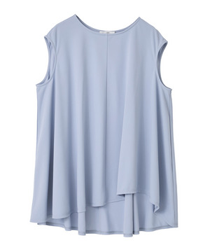 【Julier】フロウスムースフレアプルオーバー/UVカット・接触冷感 詳細画像 ライトブルー 1