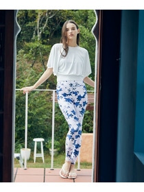 【Julier】フロウスムースショートトップス/UVカット・接触冷感 詳細画像 ブラウン 6