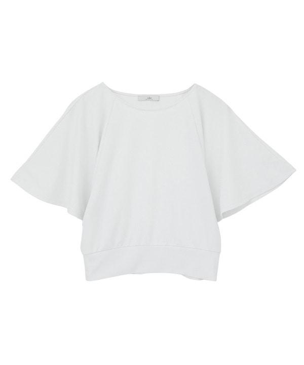 フロウスムースショートトップス/UVカット・接触冷感 詳細画像 オフホワイト 2