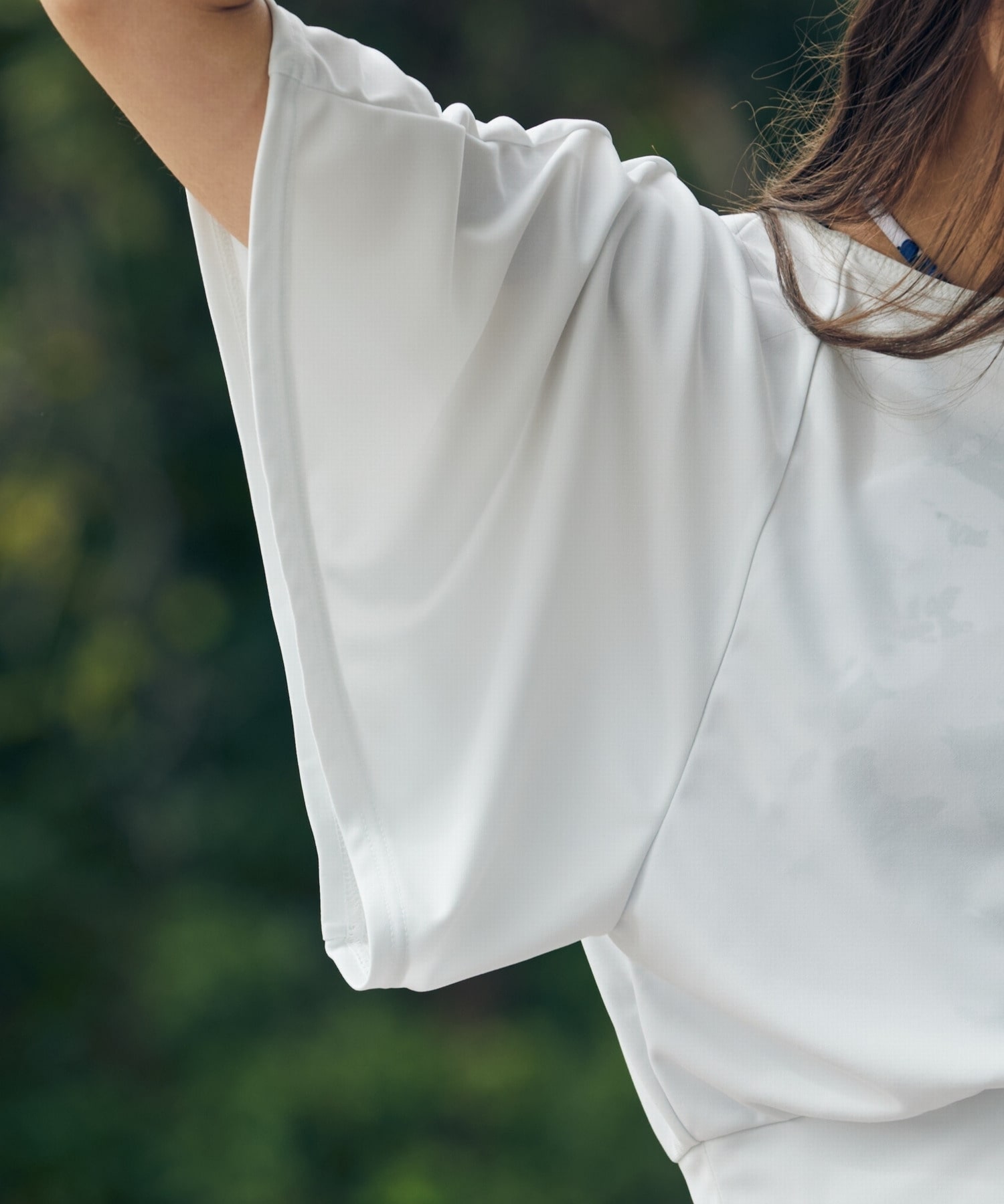 【Julier】フロウスムースショートトップス/UVカット・接触冷感 詳細画像 ブラウン 4