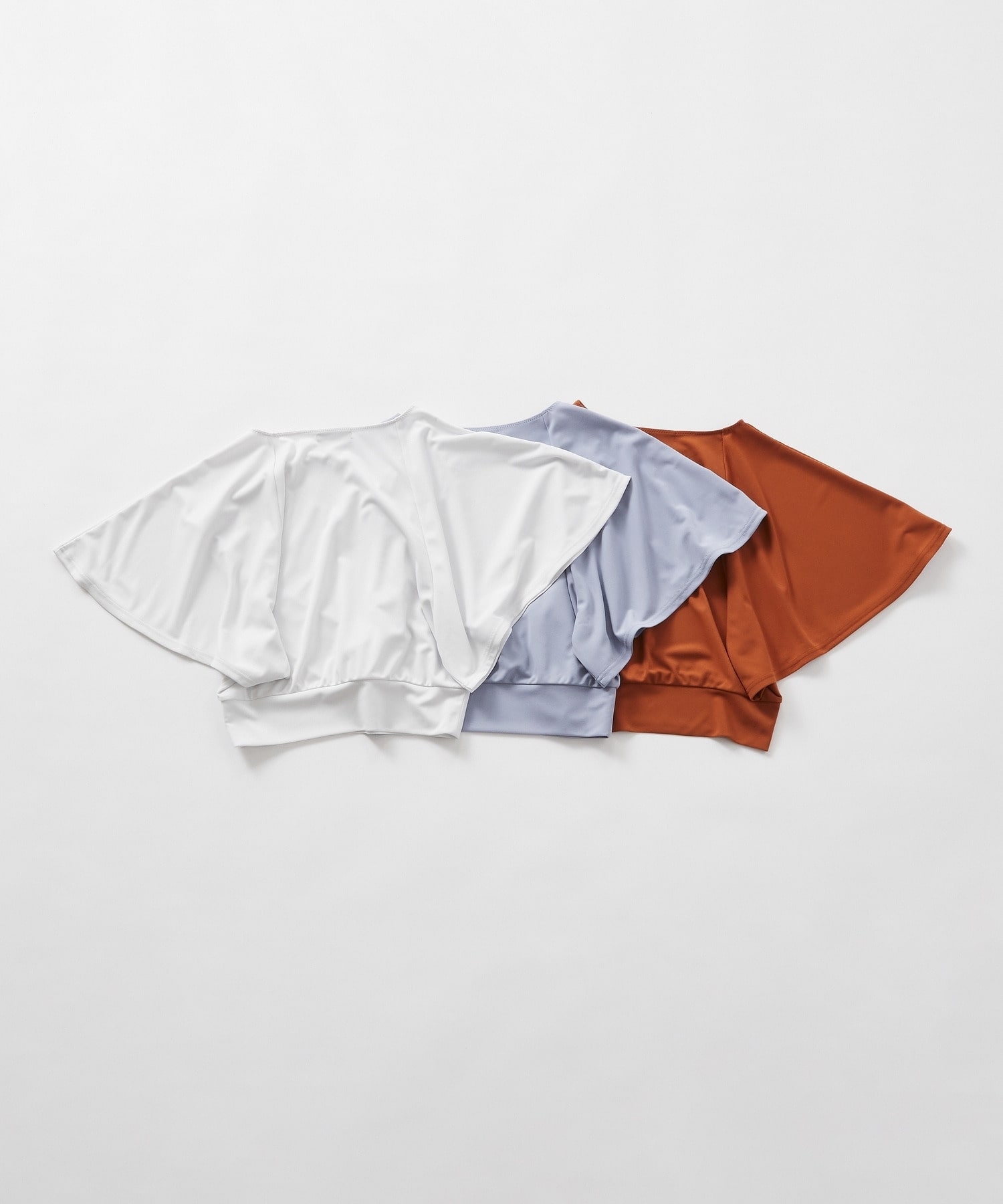 【Julier】フロウスムースショートトップス/UVカット・接触冷感 詳細画像 ブラウン 8