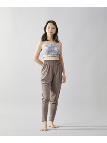 【Julier】palm treeアシンメトリーブラトップ/パット付き・UVカット・吸汗速乾・ホットヨガ対応・水着・水陸両用 詳細画像 オレンジ 23
