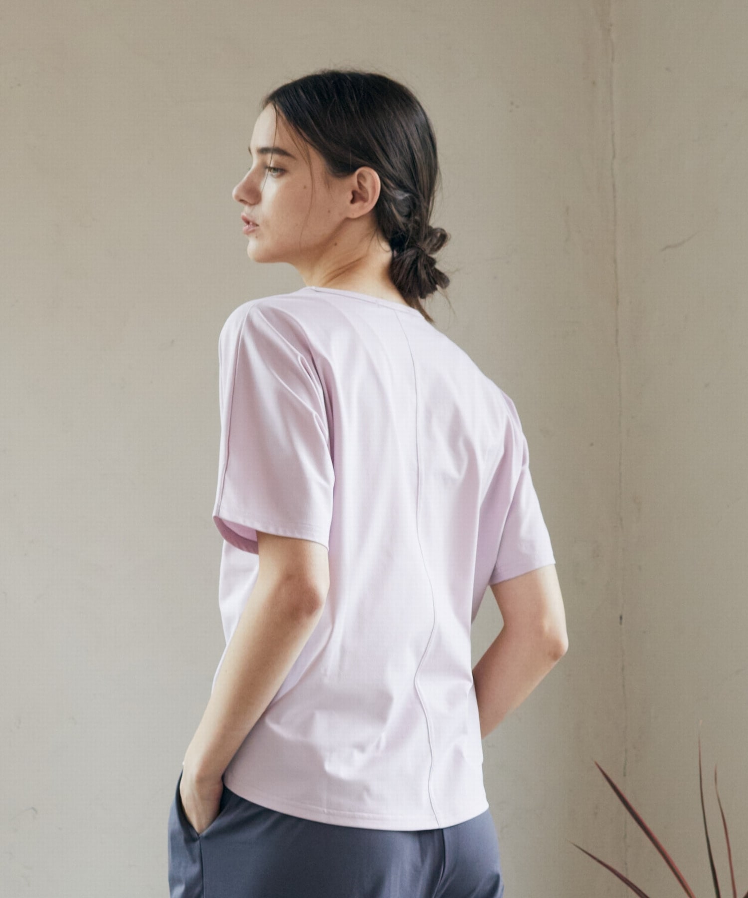 【Julier】ムーブプライムTシャツ/UVカット・吸水速乾 詳細画像 ブラック 1