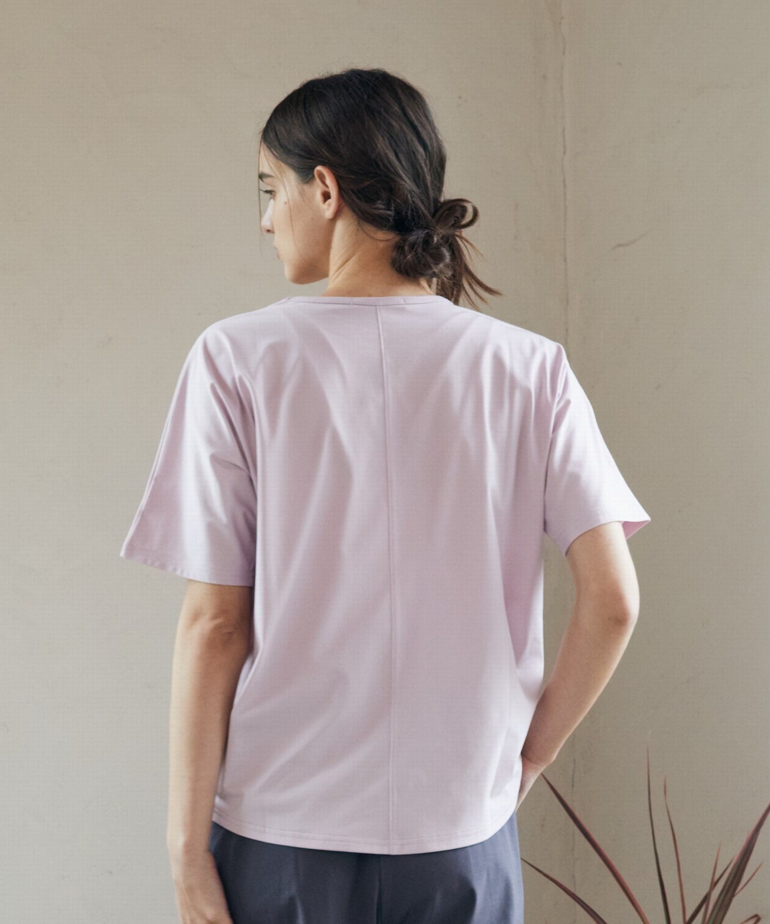 【Julier】ムーブプライムTシャツ/UVカット・吸水速乾 詳細画像 ブラック 2