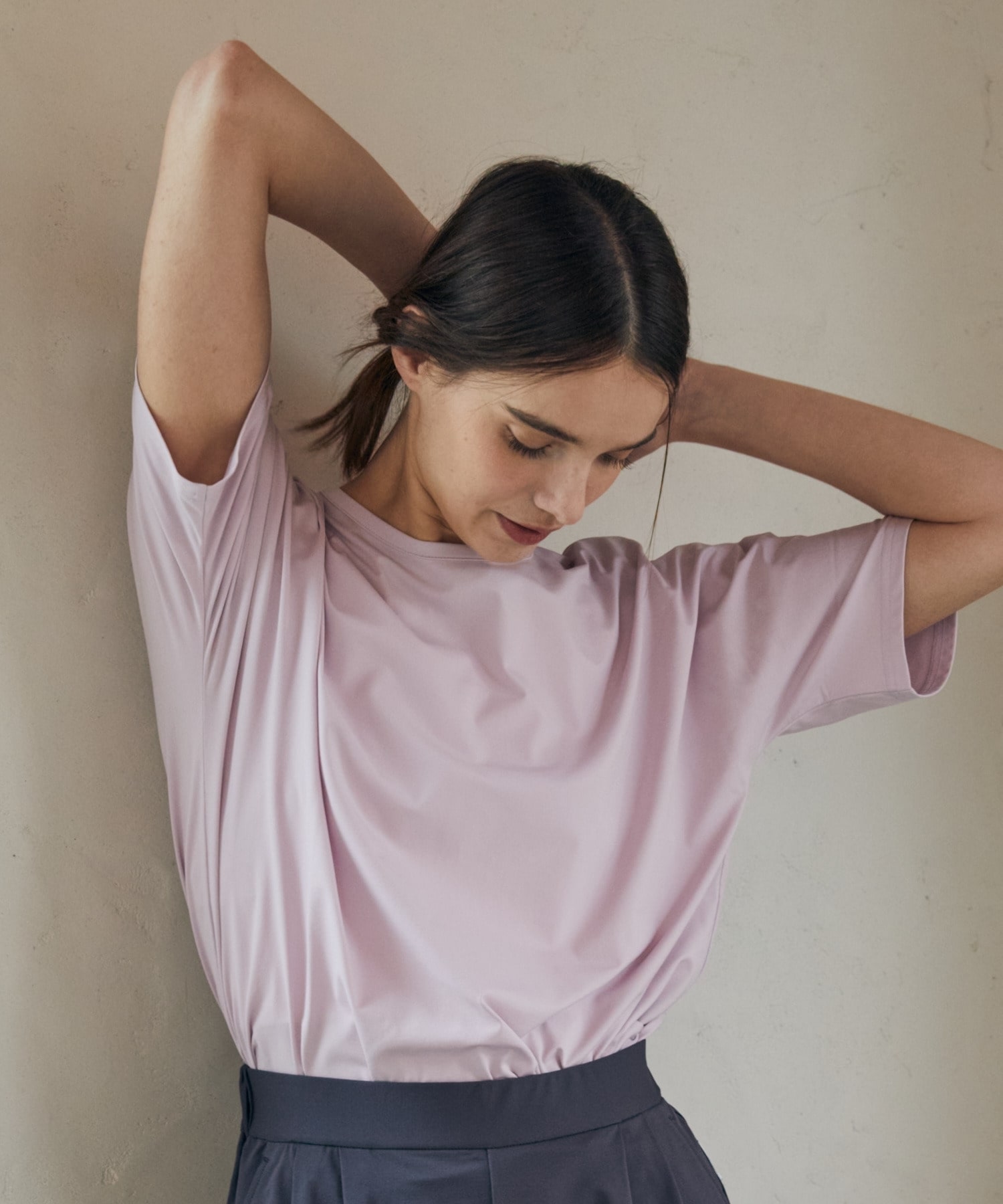 【Julier】ムーブプライムTシャツ/UVカット・吸水速乾 詳細画像 ブラック 3